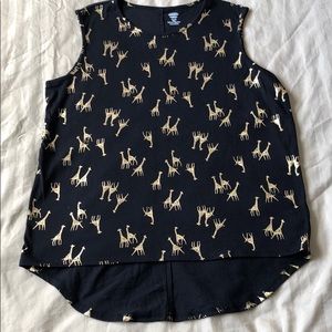 Old Navy Giraffe Tank